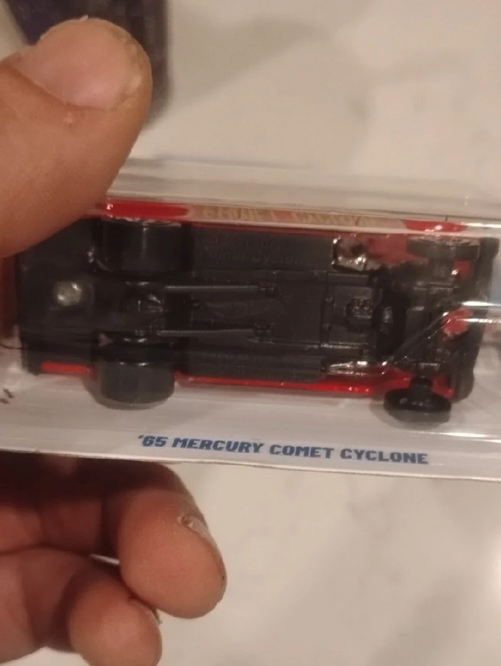 Mattel Hot Wheels Red Comet Cyclone Die-Cast Car